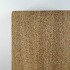 Earth Brown 2 rck. refillable sandstone candle, side face close up of the sandstone